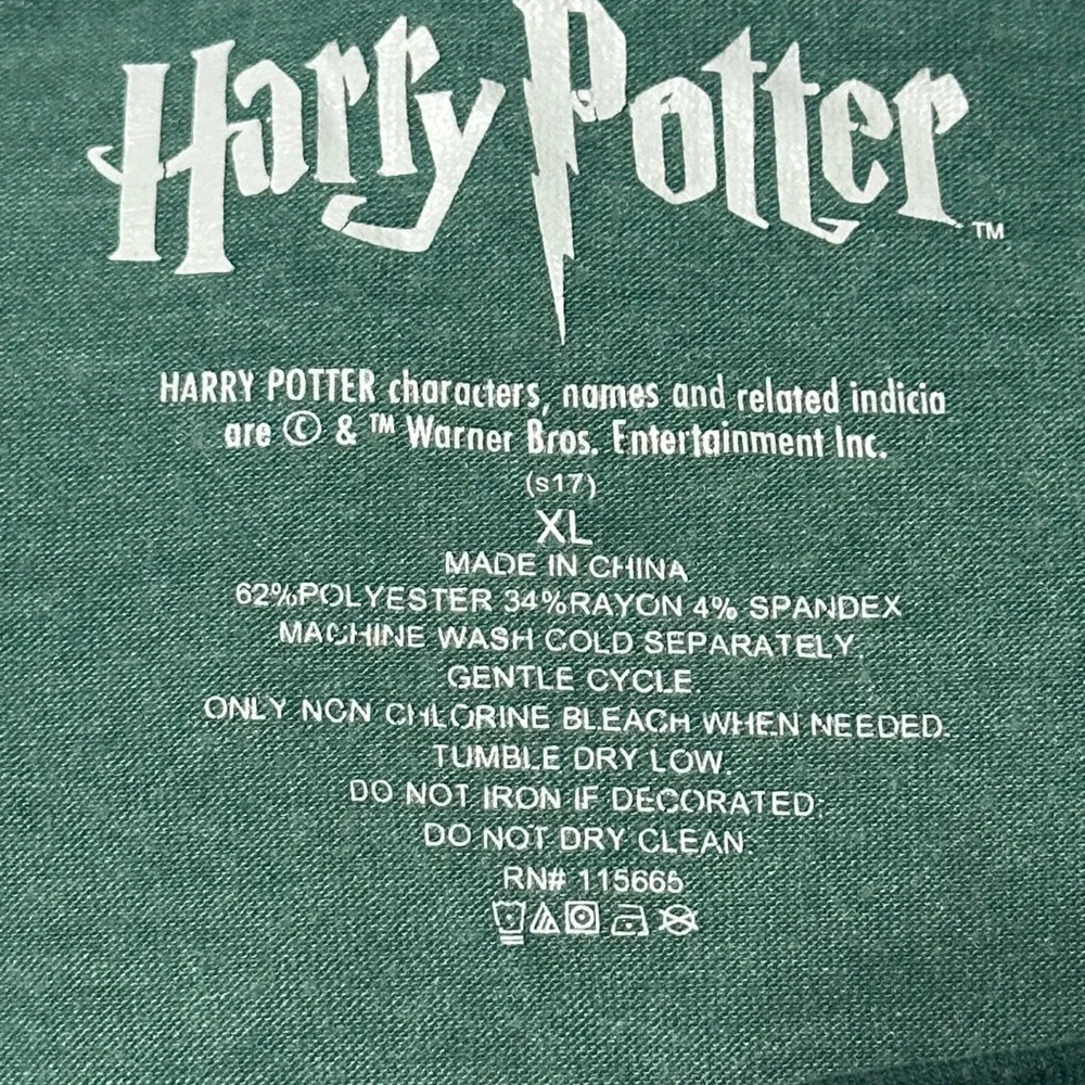 Harry Potter, tank top shirt, green, XL - Picture 3 of 6